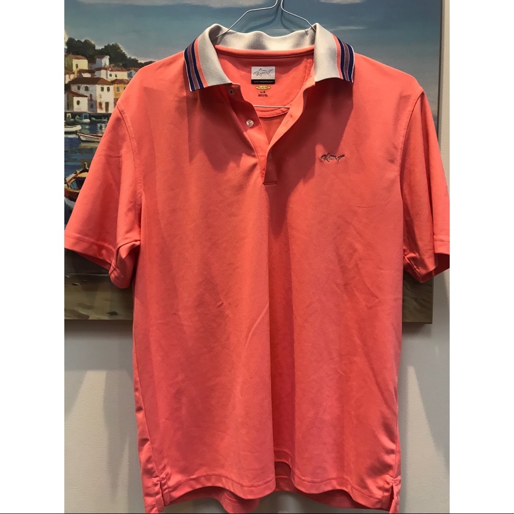 ⭐️ buy 2/get 1 free {Greg Norman} Coral Polo